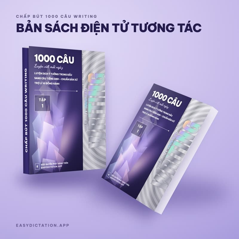 Chắp bút 1000 câu Writing - Bản ứng dụng trên ED