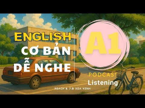 🎧 Luyện Nghe Tiếng Anh Cơ Bản A1 - Beginner Level 1 | Listening English Podcast |🎯