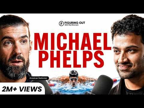 ⁠How Michael Phelps Built a Champion Mindset: Obsession & Discipline | FO458 Raj Shamani