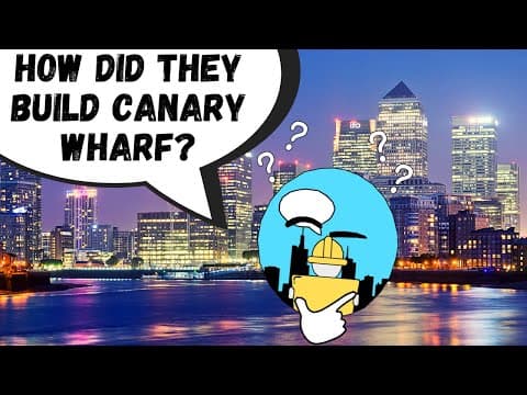 How Canary Wharf Became a TRILLION Pound Business District!