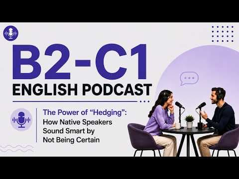 Advance English Learning | How Native Speakers Sound Smart by Not Being Certain