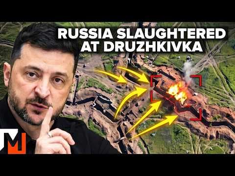 The Battle for DRUZHKIVKA Just Went HORRIBLY Wrong for Russia