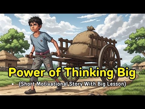 Power of Thinking Big - Story of a Poor Boy With Empty Pockets | Life Diamond Compass
